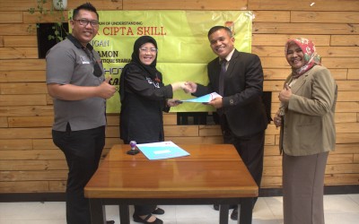 Realisasi Penandatangan MOU SMK CIPTA SKILL Bandung dengan NEO Hotel By Aston